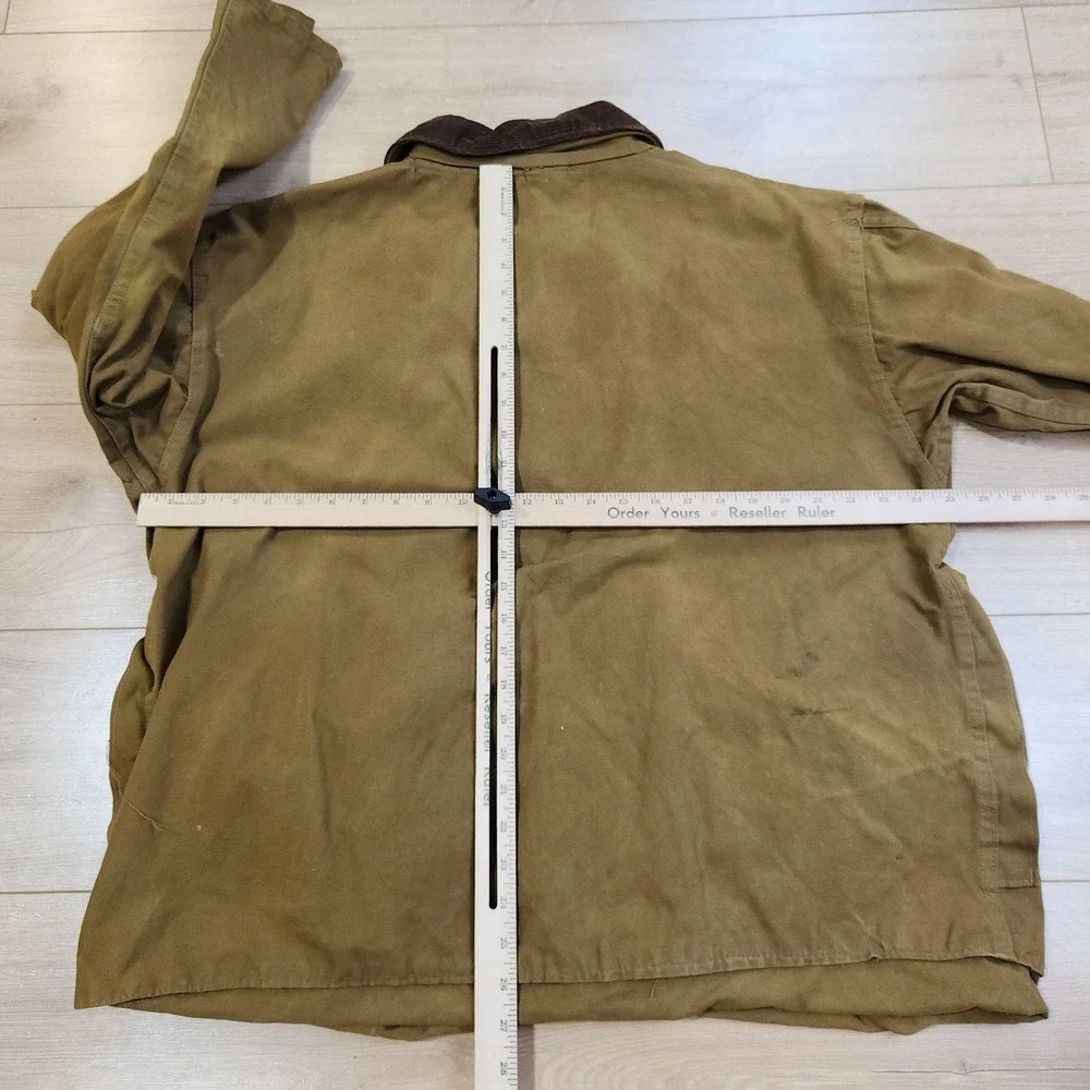 Vintage 1950s Bullseye Bill Duck Hunting Jacket Canvas Field Coat Game Pocket XL